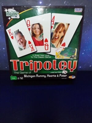 Tripoli The Game of Michigan Rummy Hearts Poker Complete - Image 1 of 4