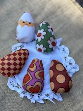 Handmade Primitive Eggs, Farmhouse Decor, Bowl Fillers, Cupboard Tucks