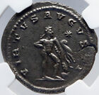 GALLIENUS Autentyczna starożytna moneta rzymska z 262 r. n.e. Antiochii FARNESE HERCULES NGC i82905