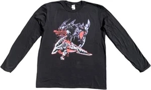 Monster Hunter Generations Glavenous Capcom Licensed Graphic Grey Merch T-Shirt - Bild 1 von 8