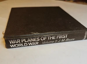 1968 "FIGHTERS" WAR PLANES OF THE FIRST WORLD WAR VOLUME 2 BOOK BRUCE WWI WW1 - Picture 1 of 15