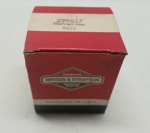 Briggs & Stratton Diaphragm Assy. Kit 299637 Genuine 8810 Original Service Part  - Picture 1 of 6