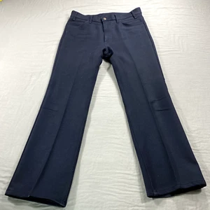 VINTAGE Levi's Pants Mens 36x31 Blue Action Slacks Straight Leg Trousers Casual - Picture 1 of 11