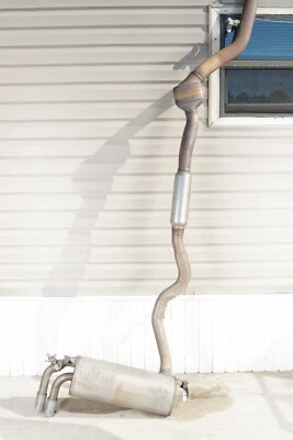 2014 - 2016 BMW 428i F32 EXHAUST MUFFLER RESONATOR SILENCER PIPE  OEM - Image 1 of 4