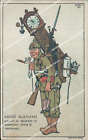 Ca293  Cartolina Militare Satirica Armee Allemande Illustratore Artist Hansi