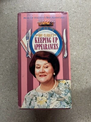 BBC Keeping Up Appearances More of Hyacinth's Best Adventures 4 VHS Box Set Used - Image 1 of 2