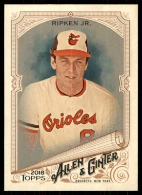 2018 Topps Allen & Ginter Glossy Cal Ripken Jr. Baltimore Orioles #60 - Image 1 of 2