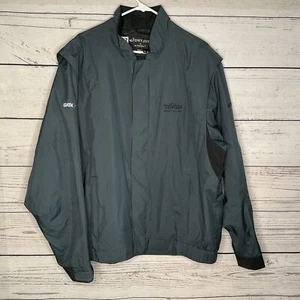 FootJoy DryJoys Gatx Rail Lined Full Zip Windbreakers Golf Jacket Men Size XL - Picture 1 of 12