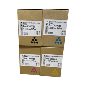 Japan Replacement Toner for Ricoh Pro C5300 C5310 Cyan, Magenta, Yellow, Black - Picture 1 of 5