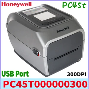 Honeywell Bluetooth Direct Thermal Desktop Drucker Etikettendruck PC45T000000300 - Picture 1 of 11