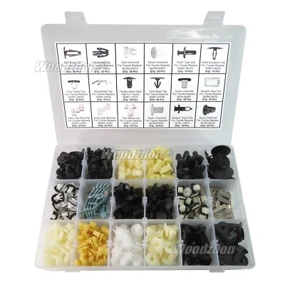 423 Clips Hood Grill Bumper Fender Door Lock Rod Retainer Assortment For Toyota - Изображение 1 из 4
