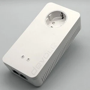 devolo dLAN 1200+ WiFi ac Powerline WLAN Netzwerk Adapter - 2 LAN-Ports - Bild 1 von 3