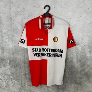 FEYENOORD ROTTERDAM 1994 1996 HOME FOOTBALL SHIRT ADIDAS JERSEY SIZE S - Picture 1 of 13
