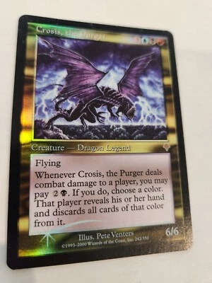 FOIL Crosis, the Purger | MtG Magic Invasion | English | Played - Image 1 of 3