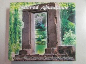 SACRED ABUNDANCE A SEVEN WEEK JOURNEY TO PROSPERITY AND WELL BEING 4CD SET USED - Picture 1 of 7