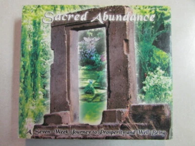 SACRED ABUNDANCE A SEVEN WEEK JOURNEY TO PROSPERITY AND WELL BEING 4CD SET USED - Image 1 of 4