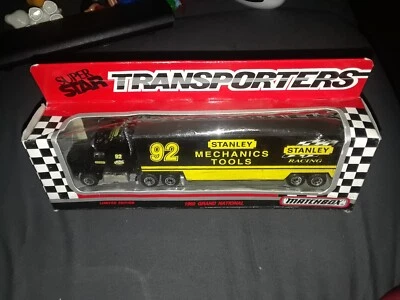 Matchbox Super Star Transporters  - Stanley Mechanics Tools Racing - 1992 MIB. - Image 1 of 3