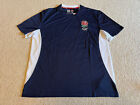 RFU England Rugby Official men's t shirt | Blue/White | Large | New | Rare