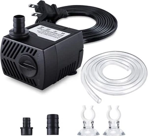 Fountain Pump, 80GPH(4W 300L/H) Submersible Water Pump, Durable Outdoor Fountain - Bild 1 von 7