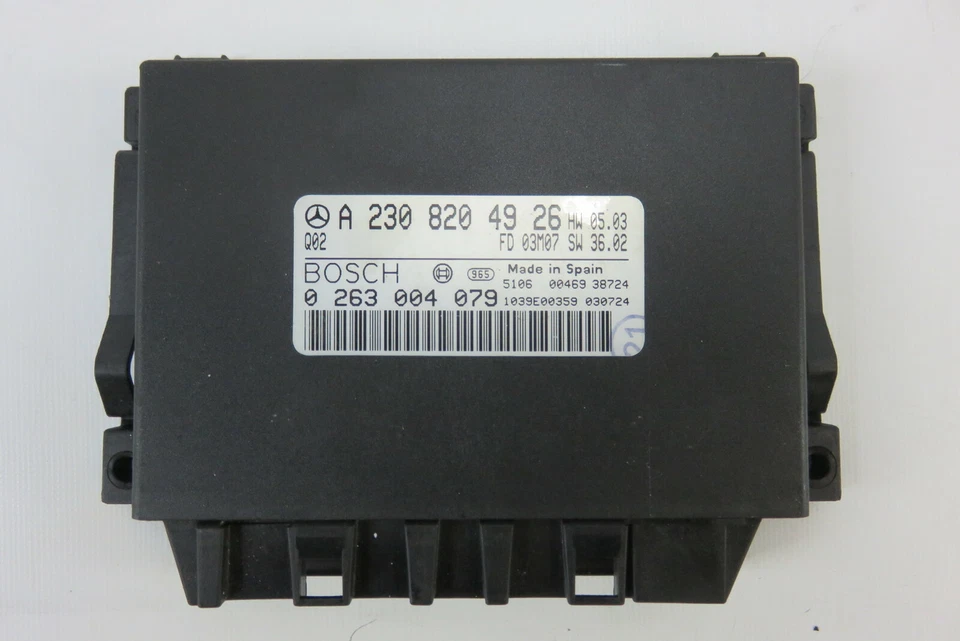 Mercedes R230 SL55 SL500 module, parktronic pts, 2308204926 04-06 SL600 Foto 1 de 1