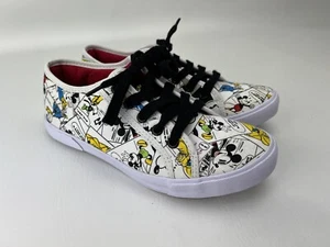 Disney Women’s s Size 7 Comic Book Low Top Laced Shoes 129855 - Picture 1 of 13