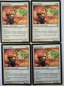 MAGIC THE GATHERING : 4x Soulcatcher ... Conspiracy ... Unc ... NM- - Picture 1 of 1