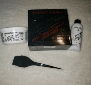 Manic Panic Flash Lightning Super Strength Bleach Kit 30 Volume Cream Developer - Picture 1 of 5
