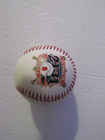 Cal Ripken Jr 2131 Consecutive Games Commemorative Baseball Sept 6 1995 Cover