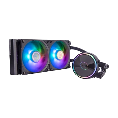 Cooler Master Masterliquid PL240 FLUX Liquid CPU Cooler Intel LGA1200/1700 AMD - Image 1 of 4