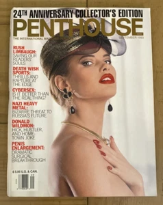 Vintage Penthouse Magazine September 1993 Rush Limbaugh 24th Anniversary Edition - Imagen 1 de 2