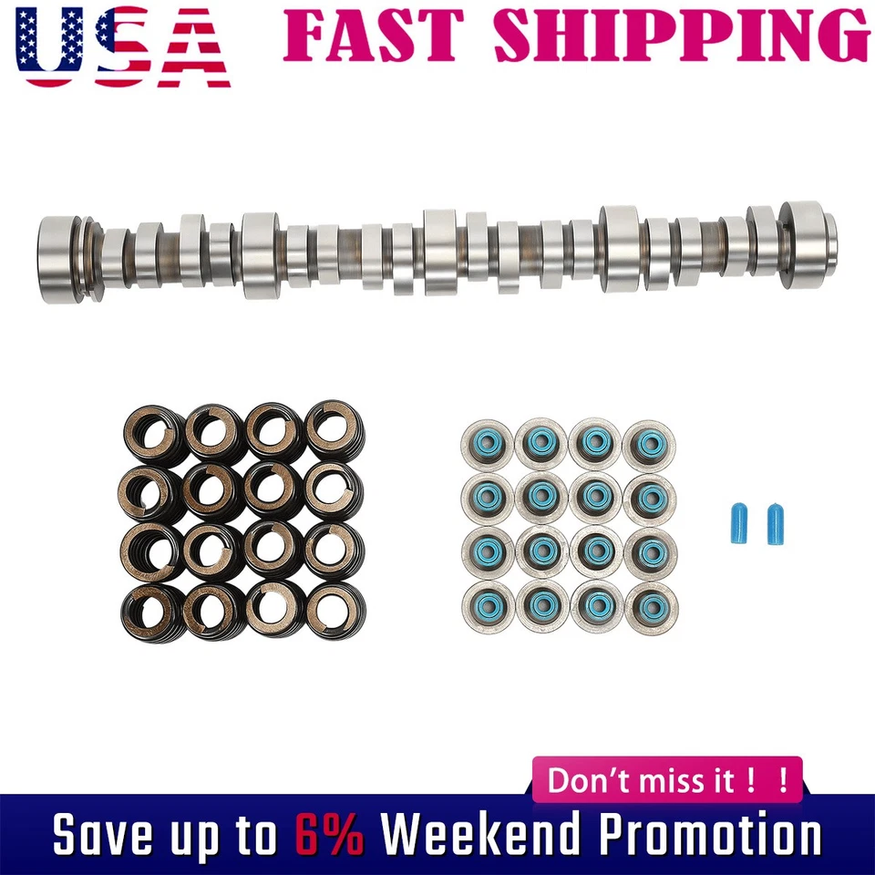 Stage 3 Cam Low Lift Cam Kit For 2008-2014 Cadillac Escalade 19355738 12561721 Foto 1 de 4