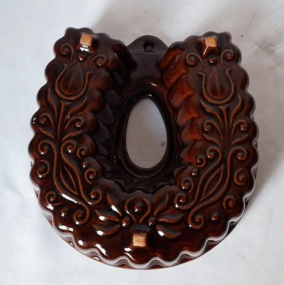 Vintage Backform, Kuchenform, Puddingform, Hufeisen, Wandbehang, Deko, - Bild 1 von 4