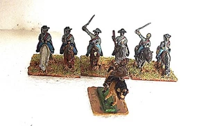 Vintage Wargames ACW 15mm Cavalry painted Lead soldiers - Picture 1 of 3