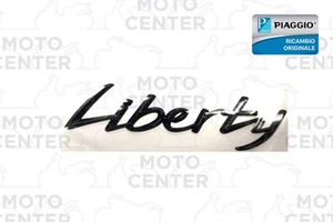 TARGHETTA LIBERTY NERA LATERALE PIAGGIO LIBERTY S 50 IGET 4T 3V E5 NO ABS ('21- - Bild 1 von 1