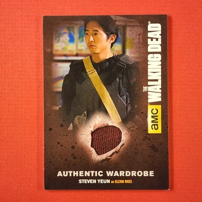 5-08-02 . PWE-THICK 2016 walking dead season 4 #m44 glenn rhee yeun wardrobe (B) - Image 1 of 2