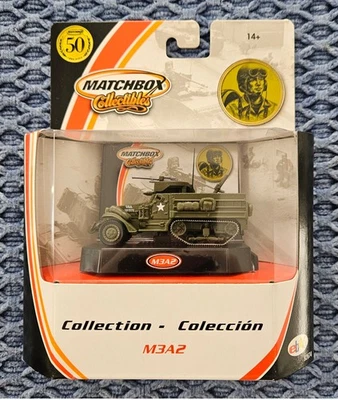 Colecionáveis MATCHBOX #92674 HO / 1:87 US Army M3A2 APC meia pista MISP lacrado - Imagem 1 de 2