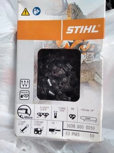 1 Stihl 14 Zoll Motorsäge Trennkette / Klingen nagelneu im Karton - Bild 1 von 3
