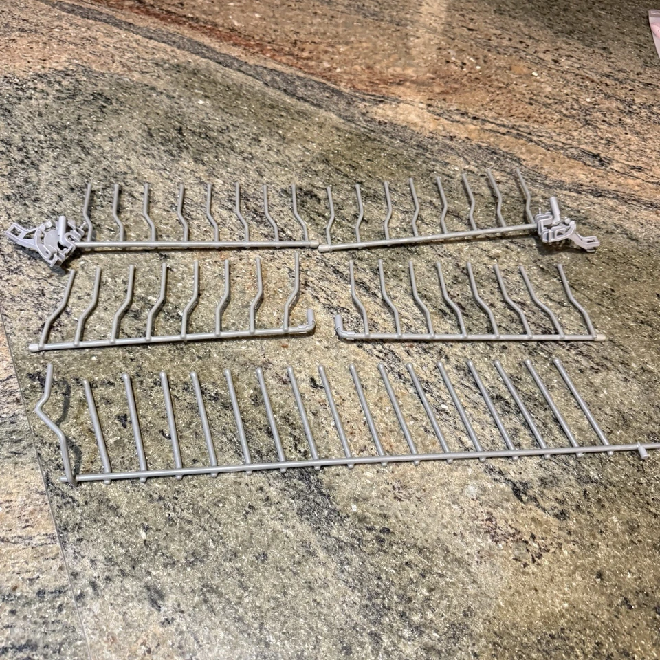 Juego de clips universales de repuesto de dientes plegables para lavavajillas Foto 1 de 4