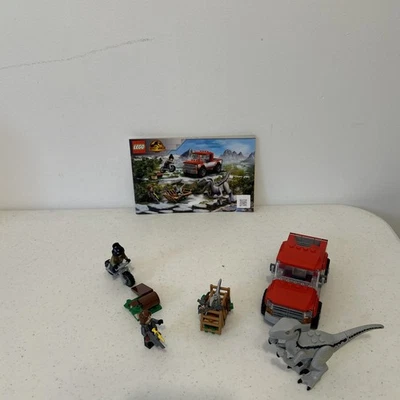 Lego Jurassic World Dominion 76946 Blue & Beta Velociraptor Capture (All Pieces) - Image 1 of 4