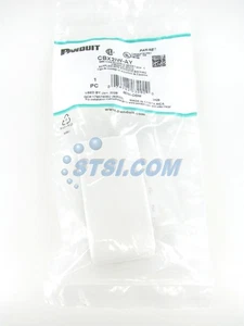 Panduit CBX2IW-AY 2-Port Mini-Com Surface Mount Box, Off-White ~STSI - Picture 1 of 3