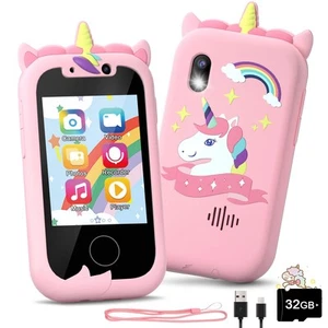 Kids Smart Phone Toy, 32GB Educational Pretend Play Phone for Boys & Girls Ag... - Picture 1 of 7
