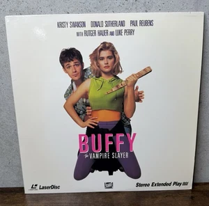 Buffy The Vampire Slayer Laserdisc Shrink Kristy Swanson Fox Video 1992 Vintage - Picture 1 of 3