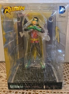 2013 Kotobukiya DC Comics ArtFX Justice League Robin Statue (Damian Wayne) Rare - Picture 1 of 6