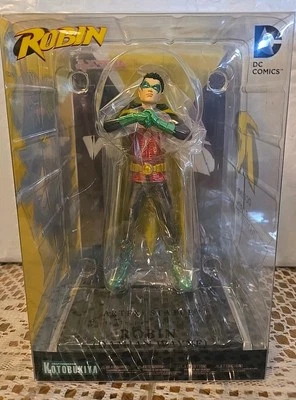 2013 Kotobukiya DC Comics ArtFX Justice League Robin Statue (Damian Wayne) Rare  - Image 1 of 4