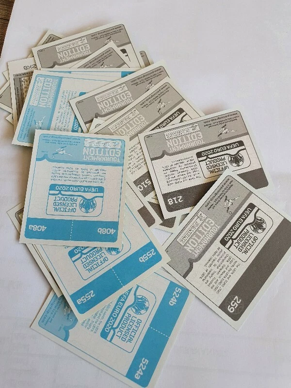 Panini EURO 2020 stickers - Image 1 of 1