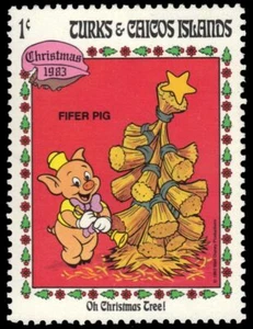 TURKS and CAICOS 593 (Mi760) - Disney Christmas "Oh Christmas Tree" (pf2108) - Picture 1 of 1