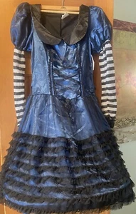 Girl/ Adult Victorian Doll Costume Dress - Girl XL/Adult S/M costume fits most  - Picture 1 of 3