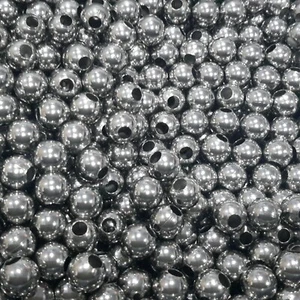 Acero inoxidable 304, 8x7,5 mm, espaciadores huecos, plata, 50 piezas, franqueo gratuito - Imagen 1 de 1