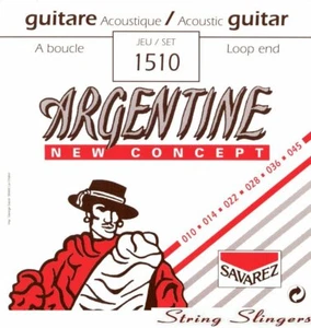 Savarez 1510 Argentine Gypsy Jazz Acoustic Guitar Strings, Loop ends 10-45 - Picture 1 of 2