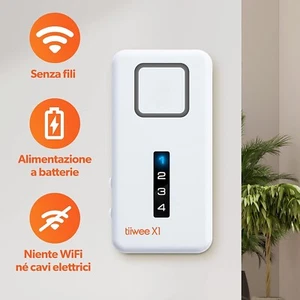 ✅ TIIWEE SISTEMA DI ALLARME PORTE FINESTRE CON SIRENA 4 SENSORI 2 TELECOMANDI ✅ - Afbeelding 1 van 7